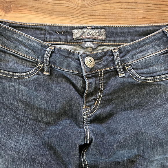 Silver Jeans Dark Blue Skinny Jeans - Picture 2 of 8